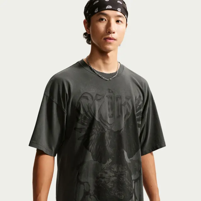 【NIKE 耐吉】短袖上衣 男 T恤 AS M NK TEE SUMMIT OS CROW 黑 IM5037-010（其他規格）