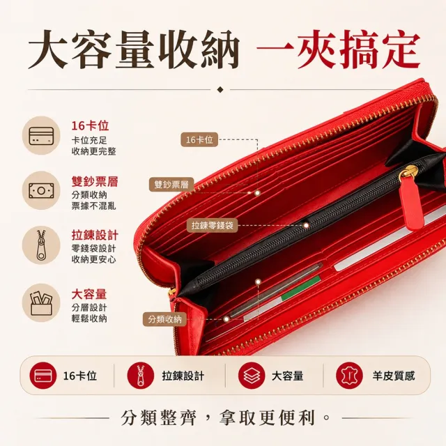 【WHOSE BAG】雙11 韓國OMNIA 真皮對夾組 羊皮女長夾+牛皮男短夾 情侶對夾情人節送禮推薦