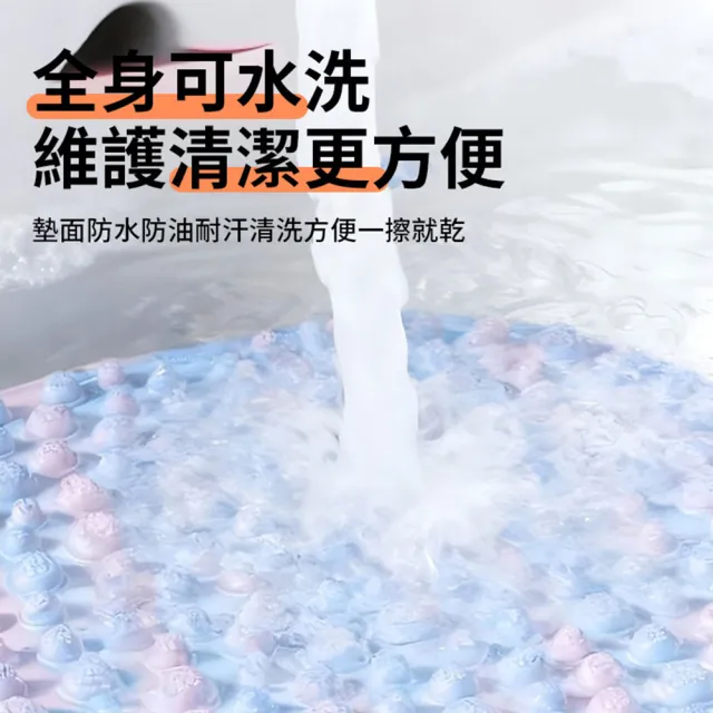 【QMVF】軟矽膠指壓板 超慢跑墊 健身跑步墊 疏通經絡健身墊 雙面穴位踏步墊 足底按摩墊 跑步運動墊