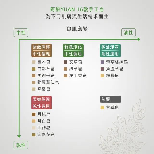 【阿原】momo獨家★艾草皂100gx5入(手工皂.修護淨化.香茅精油.潔膚)