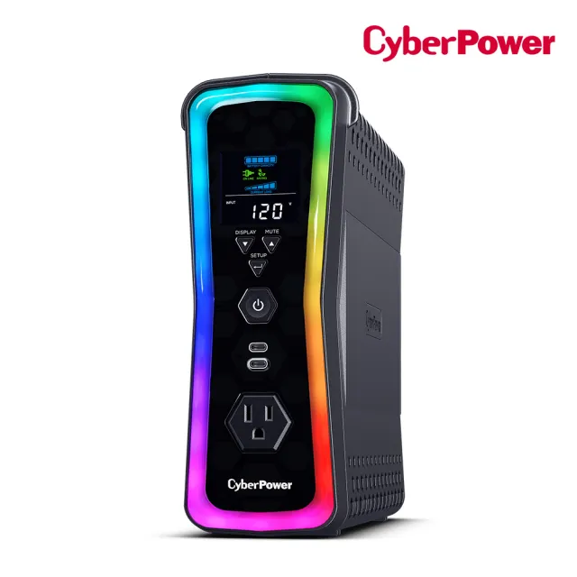 【CyberPower】GX150C2M 在線互動式 RGB 正弦波 UPS不斷電系統