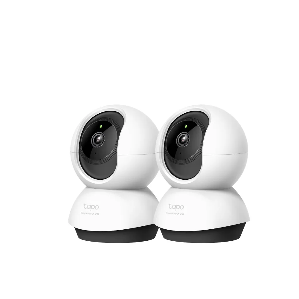 (兩入組)【TP-Link】Tapo C220 2.5K QHD 400萬畫素AI智慧偵測無線旋轉網路攝影機/監視器 IP CAM(最高512G)