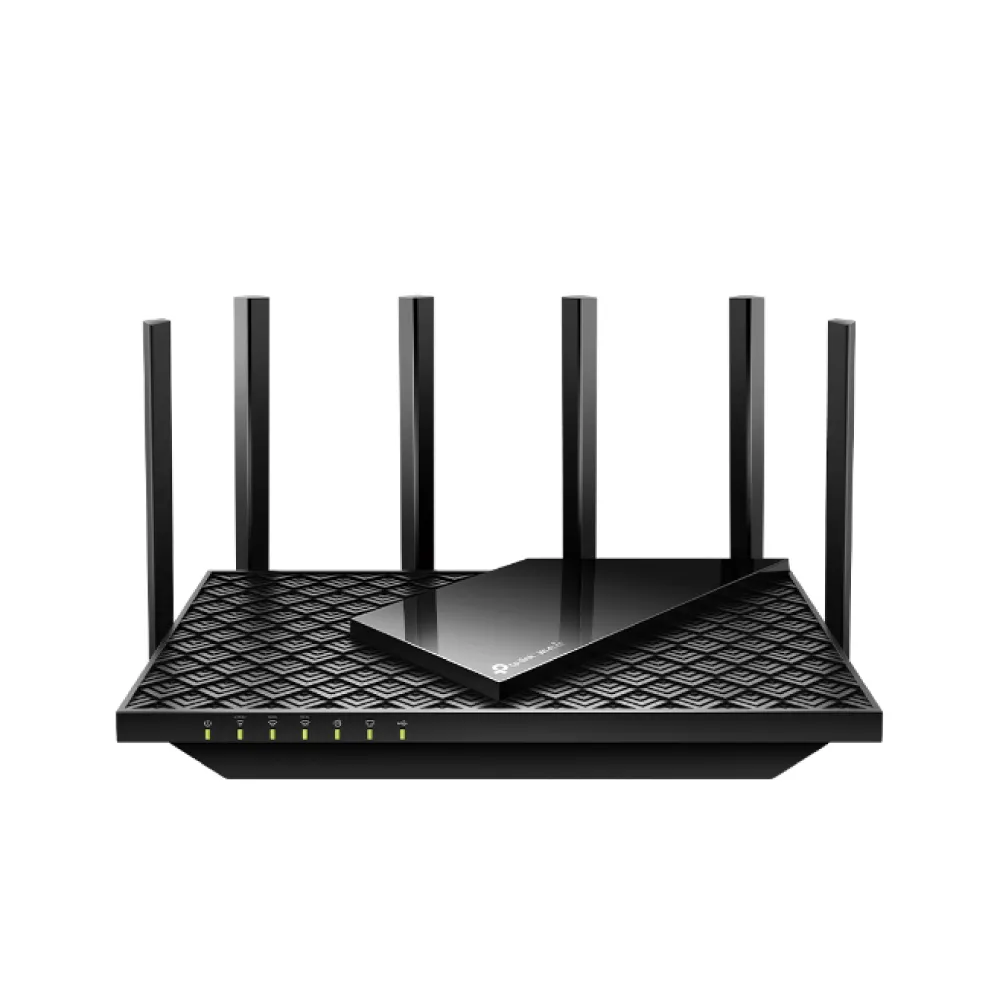 【TP-Link】WiFi 6E AXE5400 三頻 Gigabit 無線路由器 分享器(USB 2.0/EasyMesh/VPN/Archer AXE75)
