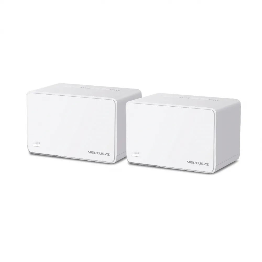 【Mercusys 水星】WiFi 6 AX3000 雙頻 Gigabit 真 Mesh 無線網路路由器 分享器(支援MOD/Halo H80X 二入組)