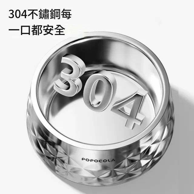 【IPSKY】304 不銹鋼寵物碗 加大加深 防打翻貓碗狗碗 雙層加厚 耐刮易清洗 食盆水盆兩用