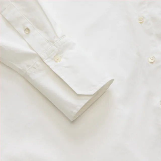【LEVIS】BLUETAB™ 經典長袖襯衫 / 白 女生上衣 人氣新品 006UD-0002