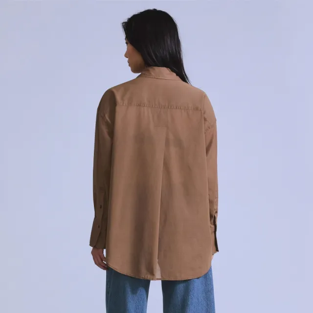 【LEVIS】BLUETAB™ 經典長袖襯衫 女生上衣 人氣新品 006UD-0000