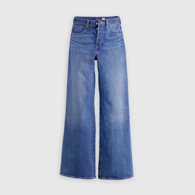 【LEVIS】BLUETAB™ 高腰喇叭牛仔褲 / 歐洲面料 女生牛仔褲 人氣新品 006U6-0001