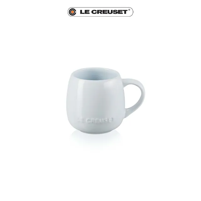 【Le Creuset】瓷器花蕾系列馬克杯320ml(湖水綠/晴空藍/花漾粉/肉豆蔻 4色選1)