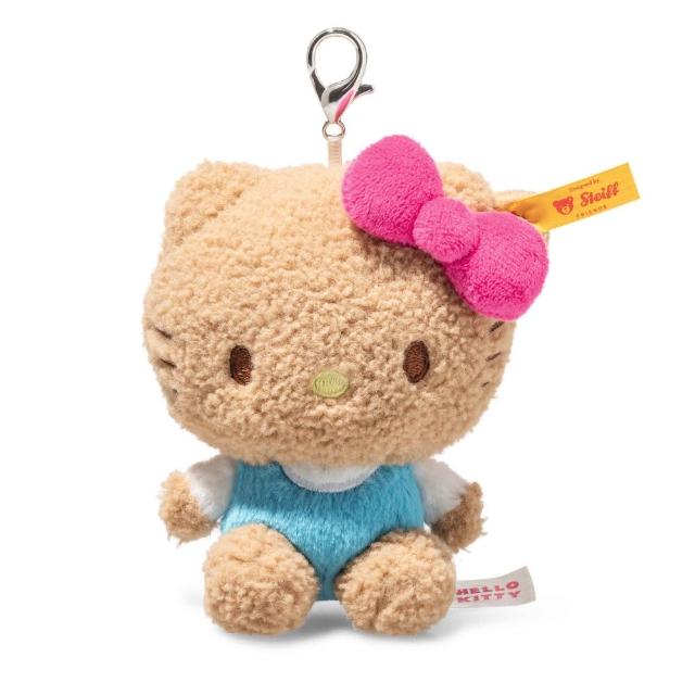 【STEIFF】Hello Kitty pendant-beige 凱蒂貓吊飾(經典吊飾_黃標)
