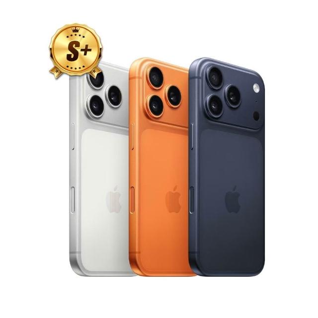 【Apple】S+級福利品 iPhone 17 Pro Max 512G 6.9吋(電池健康度100%)全新未拆封僅盒損 原廠保固一年