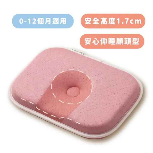 【TINY CONCEPTS】小點子 恬夢窩寶寶枕(幼兒枕 兒童枕 午睡枕 防蟎枕 透氣 彌月禮 新生兒禮 台灣製)