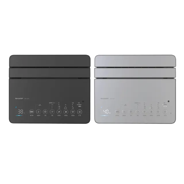 【SHARP 夏普】15公升 乾淨方 3合1雙氣流美型清淨除濕機 濾網型-奶油白/摩卡棕(DW-T15FT-W/H)