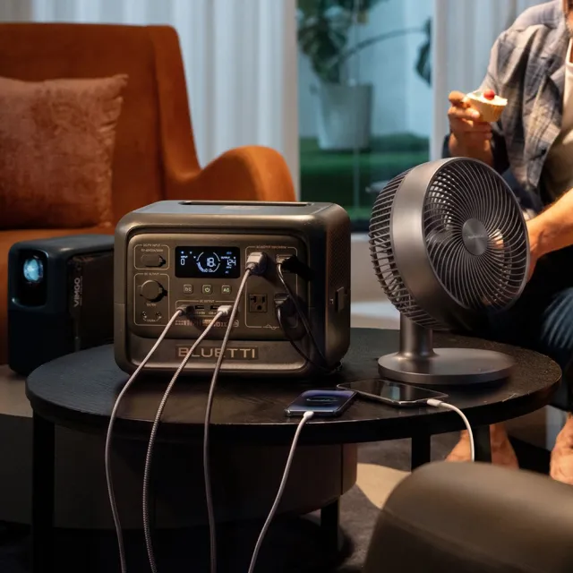 【BLUETTI】1800W電吉拉mini儲能電源+200W太陽能板(戶外行動電源／行動電站／移動電源／露營電源)
