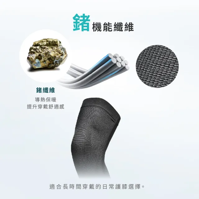 【Vital Salveo 紗比優】輕薄運動護膝 穩定支撐 透氣舒適 台灣製