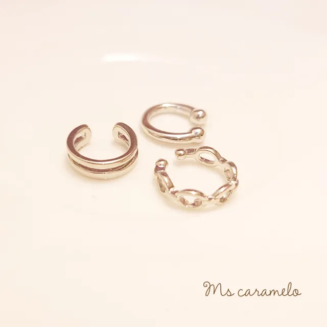 【Ms caramelo 焦糖小姐】耳骨夾(素面耳骨夾)