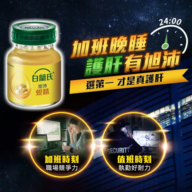 【白蘭氏】旭沛蜆精60ml*6入*4盒(24入)(銷售No.1 國家護肝認證 護肝首選)