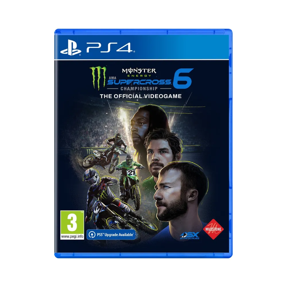 【SONY 索尼】PS4 野獸越野摩托車 6 Monster Energy 超級越野賽 6(英文版)