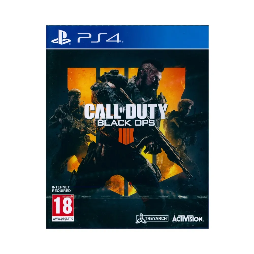 【SONY 索尼】PS4 決勝時刻：黑色行動 4 CALL OF DUTY Black OPS 4(英文歐版)