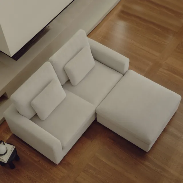 【iloom 怡倫家居】S03 沙發腳凳 90x90x41.3 腳凳 矮凳 沙發凳 小矮凳 穿鞋椅 凳子 椅子