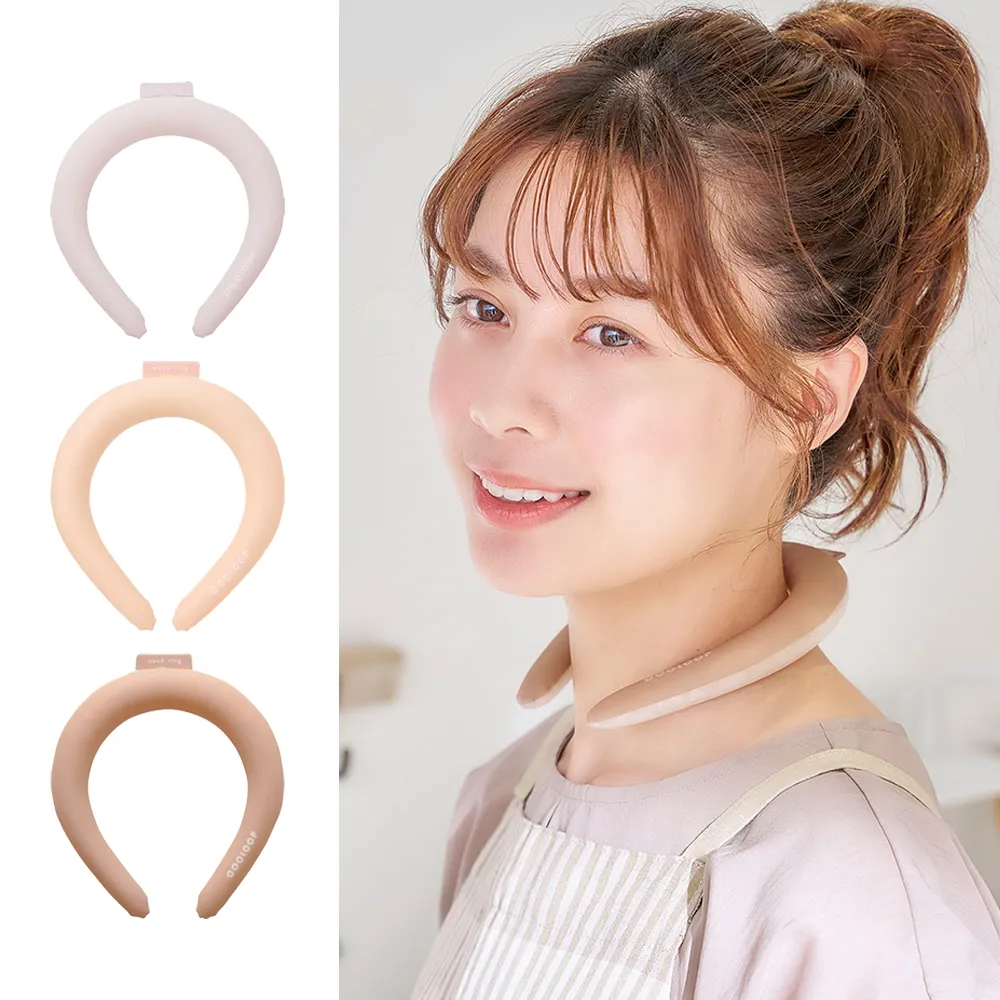 【台隆手創館】日本COOLOOP NUDE急速涼感環(降溫頸圈 涼感巾 冰涼頸圈)