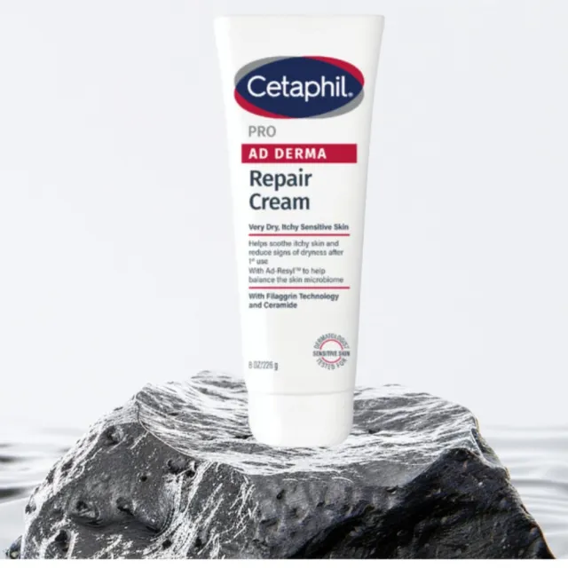 【Cetaphil 舒特膚】AD益膚康修護舒敏乳霜226g*2
