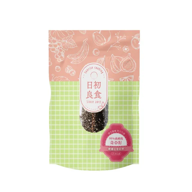 【日初良食】奇亞籽400g/包x2入組(鼠尾草籽；富含膳食纖維)