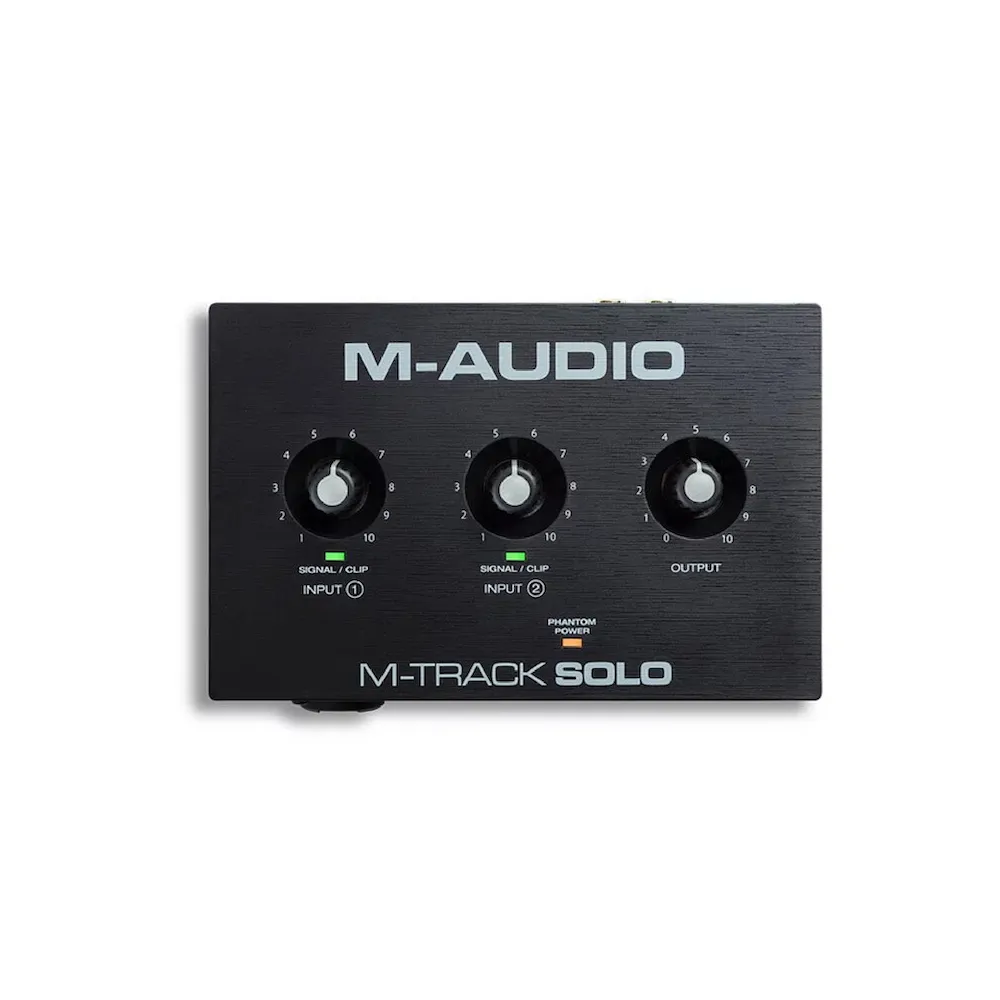 【M-AUDIO】M-Track SOLO II 錄音介面(公司貨保證)