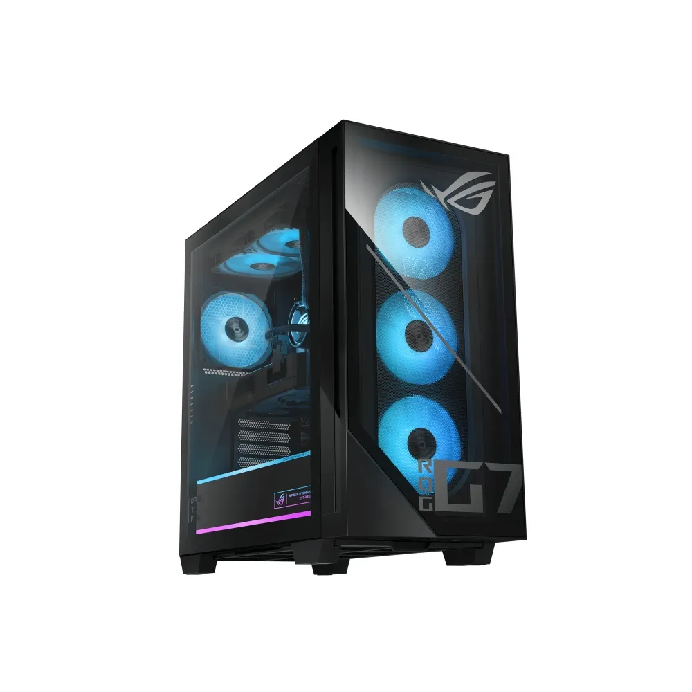 【ASUS 華碩】+27型210Hz 2K螢幕★R7-8700F RTX5070電競電腦(32G/2TB SSD/W11/GM700TZ)