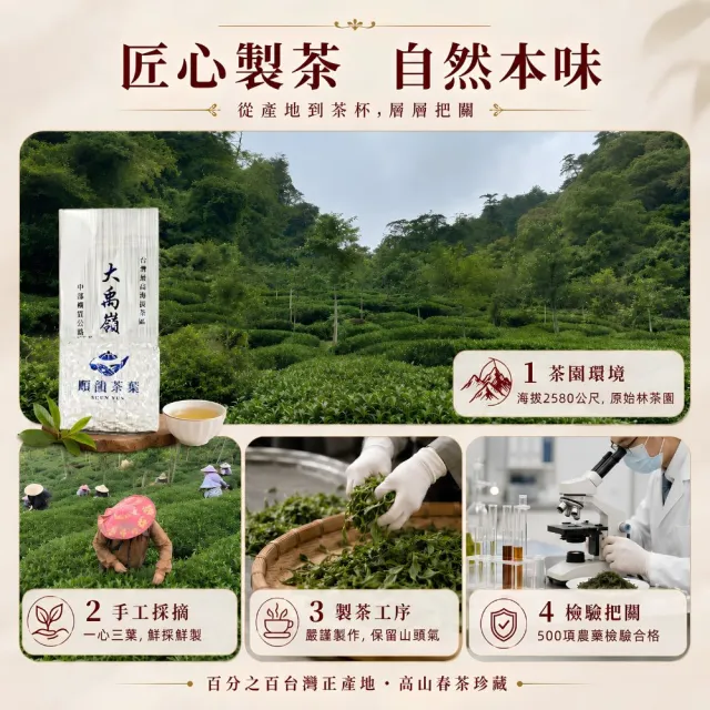 【順韻茶葉】稀藏茶王禮盒75g x 2罐/盒(附贈提袋)(中秋禮盒)
