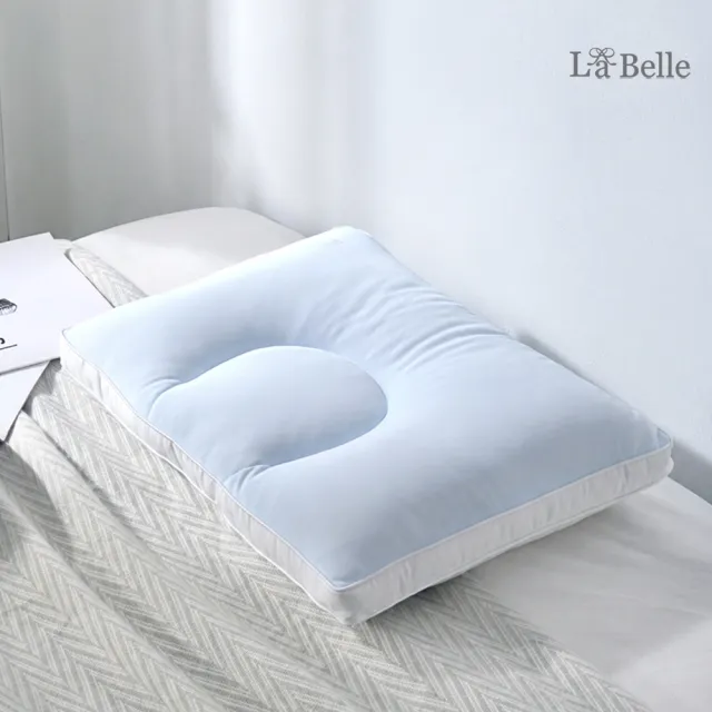【Great Living 格蕾寢飾】La Belle 雙面透氣護頸 可水洗兒童好眠枕 兒童枕/四季枕/水洗枕