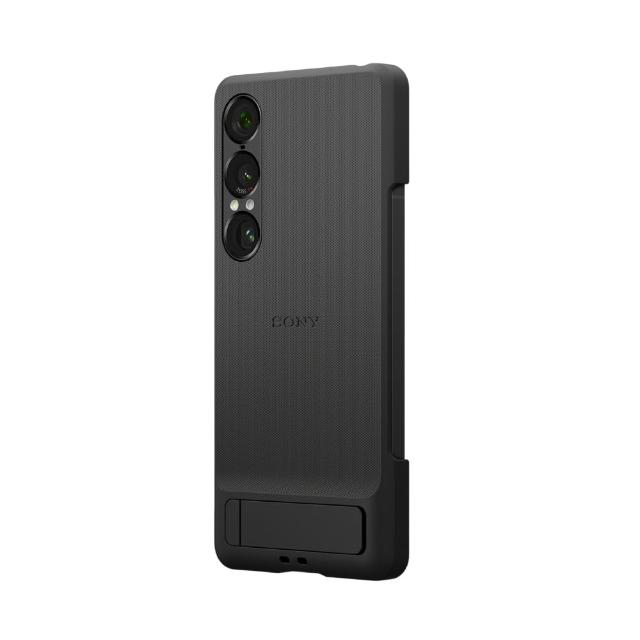 【SONY 索尼】原廠 Xperia 1 VII 時尚保護殼 -附支架&環形腕帶 (XQZ-CBFS)