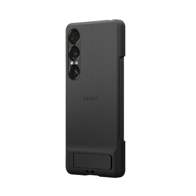 【SONY 索尼】原廠 Xperia 1 VII 時尚保護殼 -附支架&環形腕帶 (XQZ-CBFS)