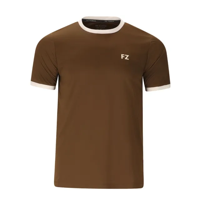 【FZ FORZA】運動休閒上衣 T-Shirt 中性款 (FZ_T-PR2609M W1 茶褐色)