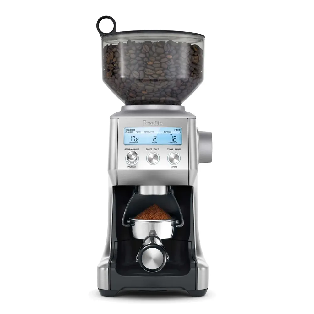 【Breville】BCG820XL the Smart Grinder™ Pro 專業級定量磨豆機（金屬銀）(總代理公司貨)