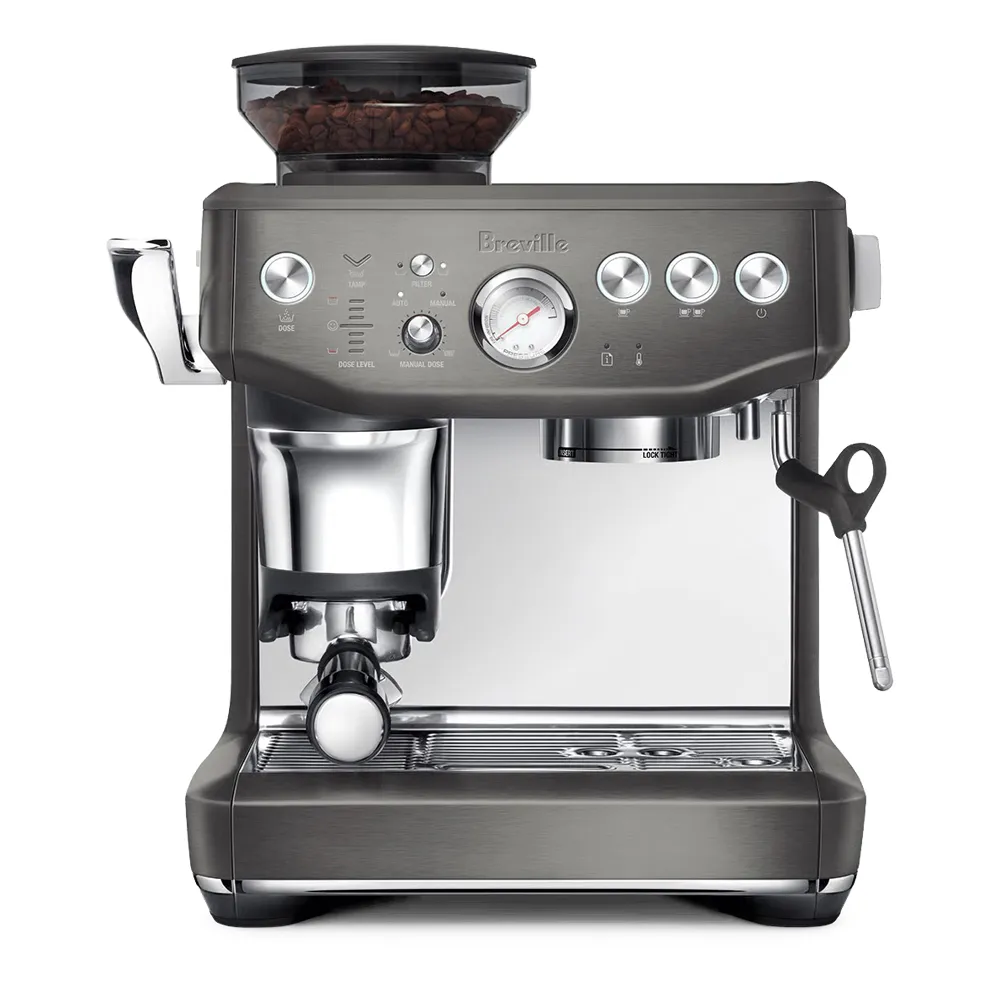 【Breville】BES876XL the Barista Express Impress咖啡機（隕石灰）(總代理公司貨)