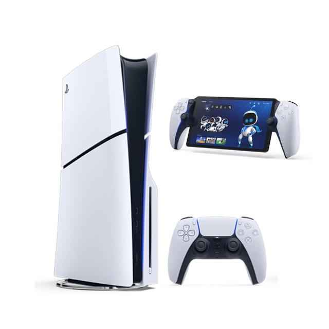 【SONY 索尼】New PS5 光碟版主機(PS5 Slim)+《PlayStation Portal - Remote Player 遙控遊玩機》