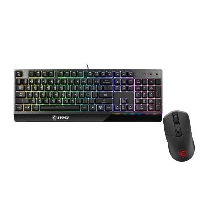【MSI 微星】鍵鼠超值組★VIGOR GK30 電競鍵盤+VERSA 300 WIRELESS 無線滑鼠