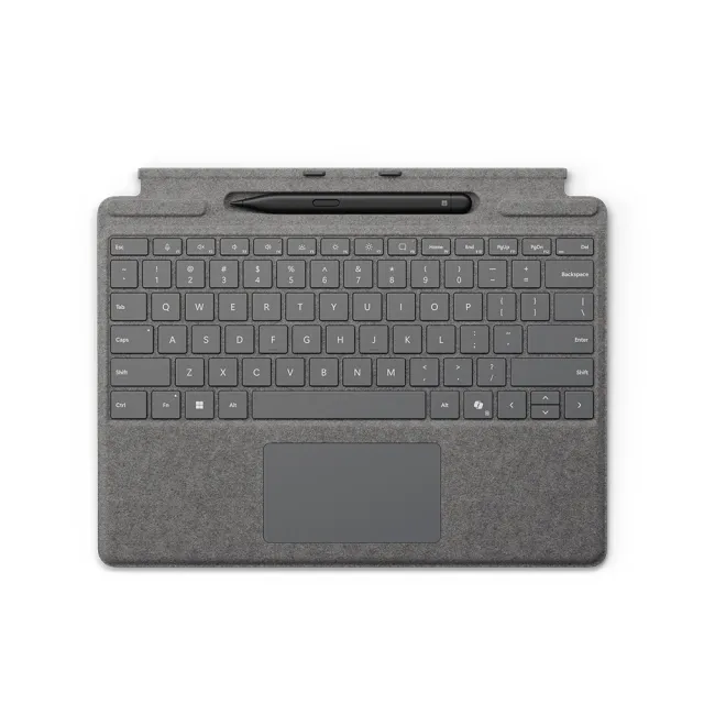 【Microsoft 微軟】鍵盤蓋+筆組★Surface Pro-13吋 輕薄觸控 AI筆電(第11版/X Plus/16G/512G/W11)