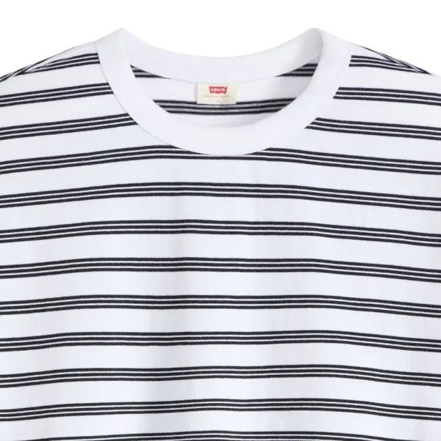 【LEVIS】ROSE 朴彩英同款 復古條紋長袖T恤 女生上衣 人氣新品 0085S-0013