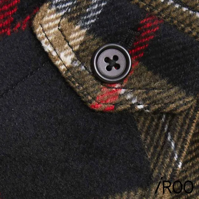 【iROO】經典綠格紋短褲