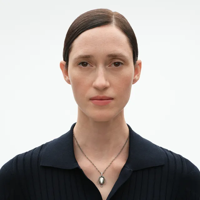 【Georg Jensen 喬治傑生】2027 Heritage 項鍊 (氧化純銀)
