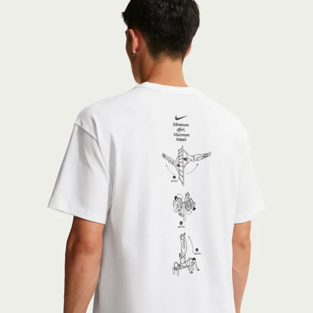 【NIKE 耐吉】短袖上衣 男 寬鬆 AS M NSW GFX TEE 白 IW1194-100(2S5026)