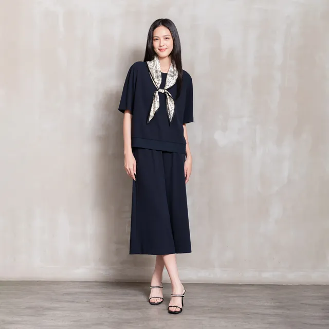 【perng yuh 芃諭名品】☆墨韻巴黎 印花 蠶絲 絲巾(2026 AW Collection｜5C秋冬新品上市)