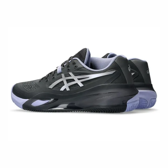 【asics 亞瑟士】GEL-Resolution X 男 網球鞋 紅土 美網夜場 黑紫(1041A535-020)