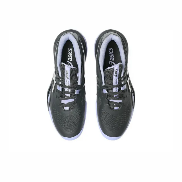 【asics 亞瑟士】GEL-Resolution X 男 網球鞋 紅土 美網夜場 黑紫(1041A535-020)