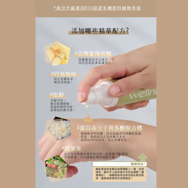 【WellnuX 維妮舒】絕代雙嬌傳明酸私密美白澎潤緊實(嫩白凝膠50ml＋緊緻凝膠30ml)
