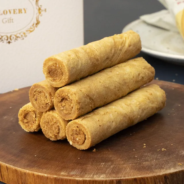 【Gelovery Gift】手提盒裝 有出息肉鬆蛋捲10支裝 四盒入 (真豬肉鬆x蛋香酥捲)