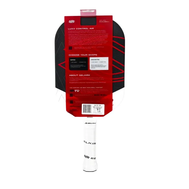 SELKIRK LUXX CTL Invikta 19mm匹克球拍曜黑(SKLUXXIN9325)