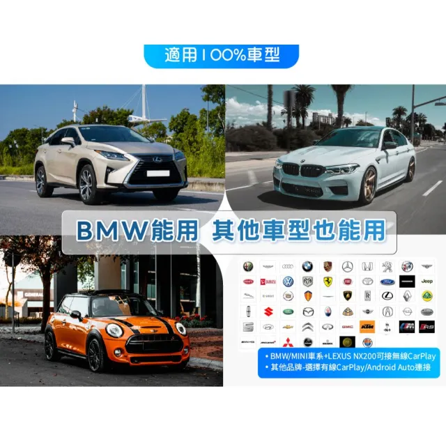 【ALC】官方旗艦館 X8 無線CarPlay 車用多媒體盒 (8G+128G) ｜4G LTE｜3年保固｜安卓車機機上盒